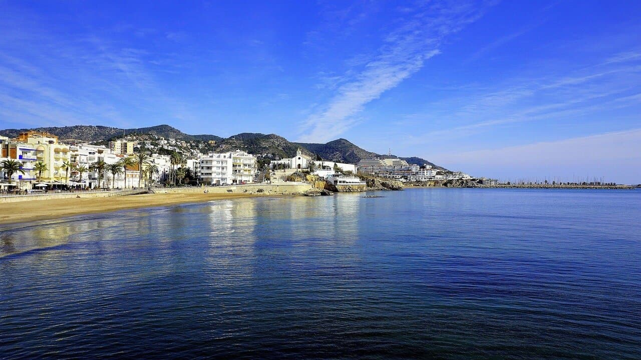 Sitges beach